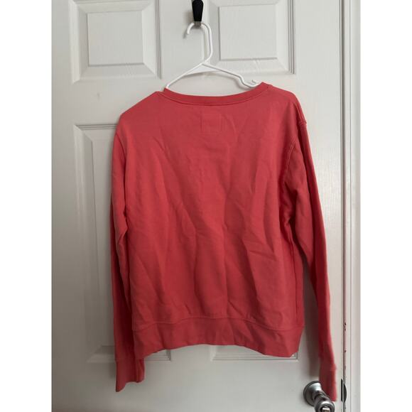 Michigan State University Spartans Pink V-Neck Pullover Sweatshirt Sz: large - Picture 2 of 4